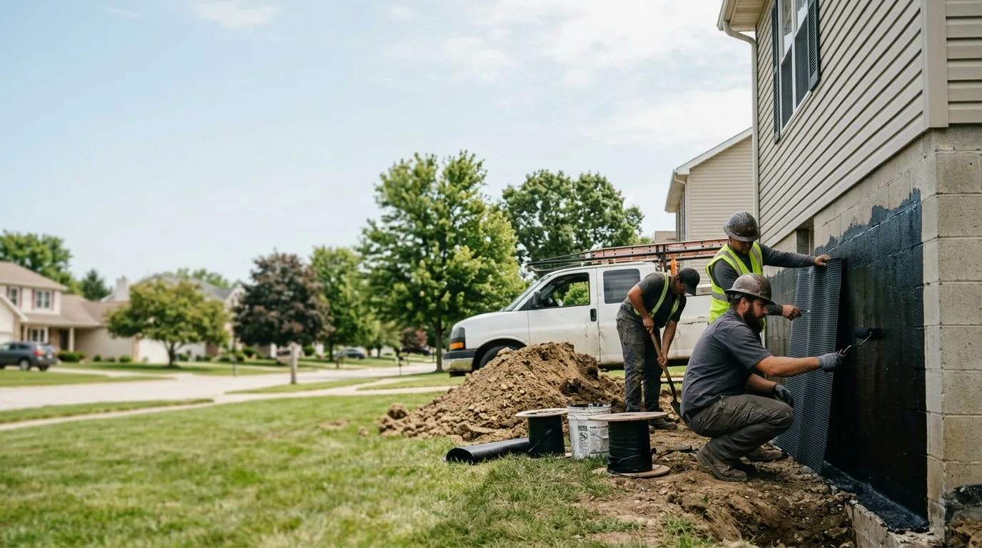 Basement Waterproofing in Lowpoint, IL near me